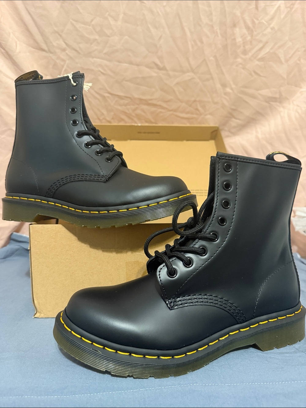 Dr. Martens 1460 Black Boots – New with Tags & Box